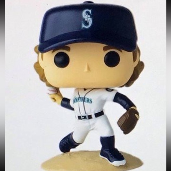 NEW! FUNKO POP Seattle Mariners Logan Gilbert Figure M’s MLB Baseball NWT - Picture 1 of 9